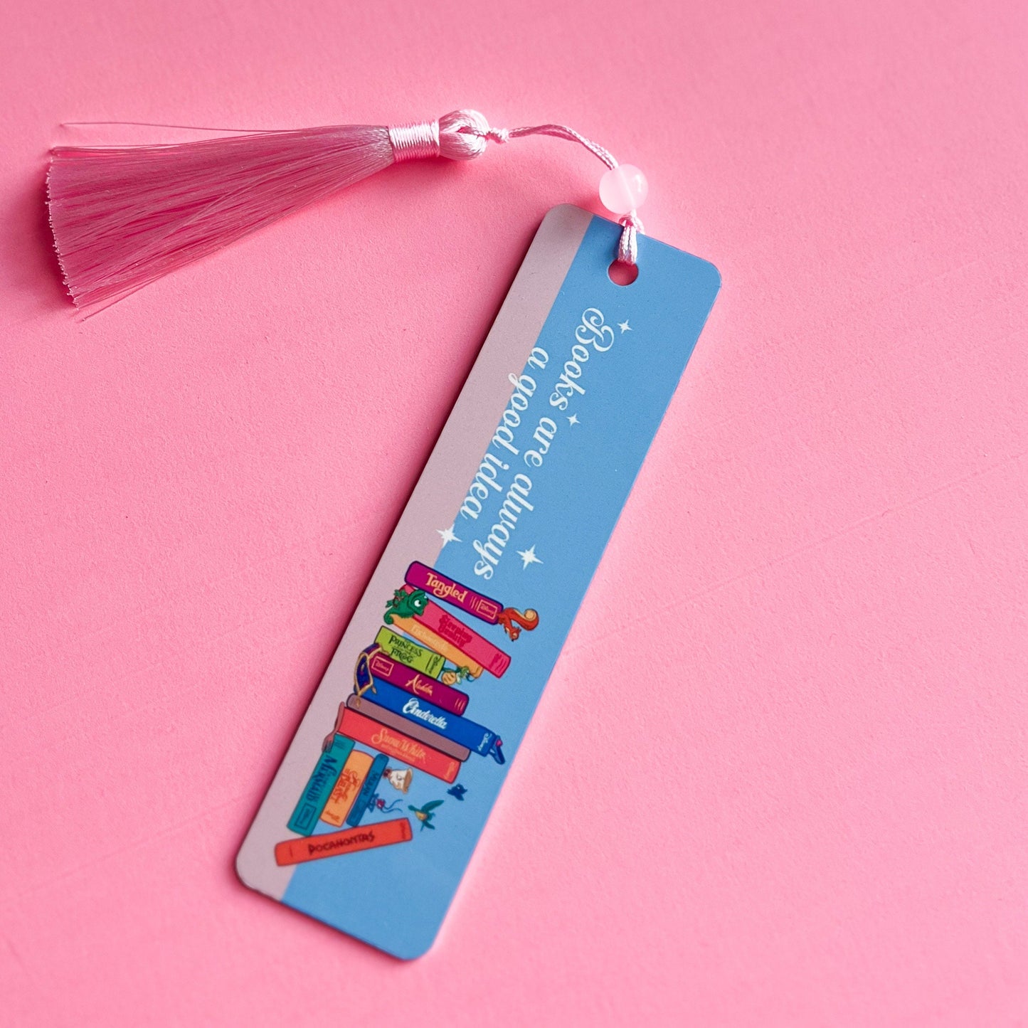 Classic fairytales inspired bookmark/ Handmade Disney gift for readers