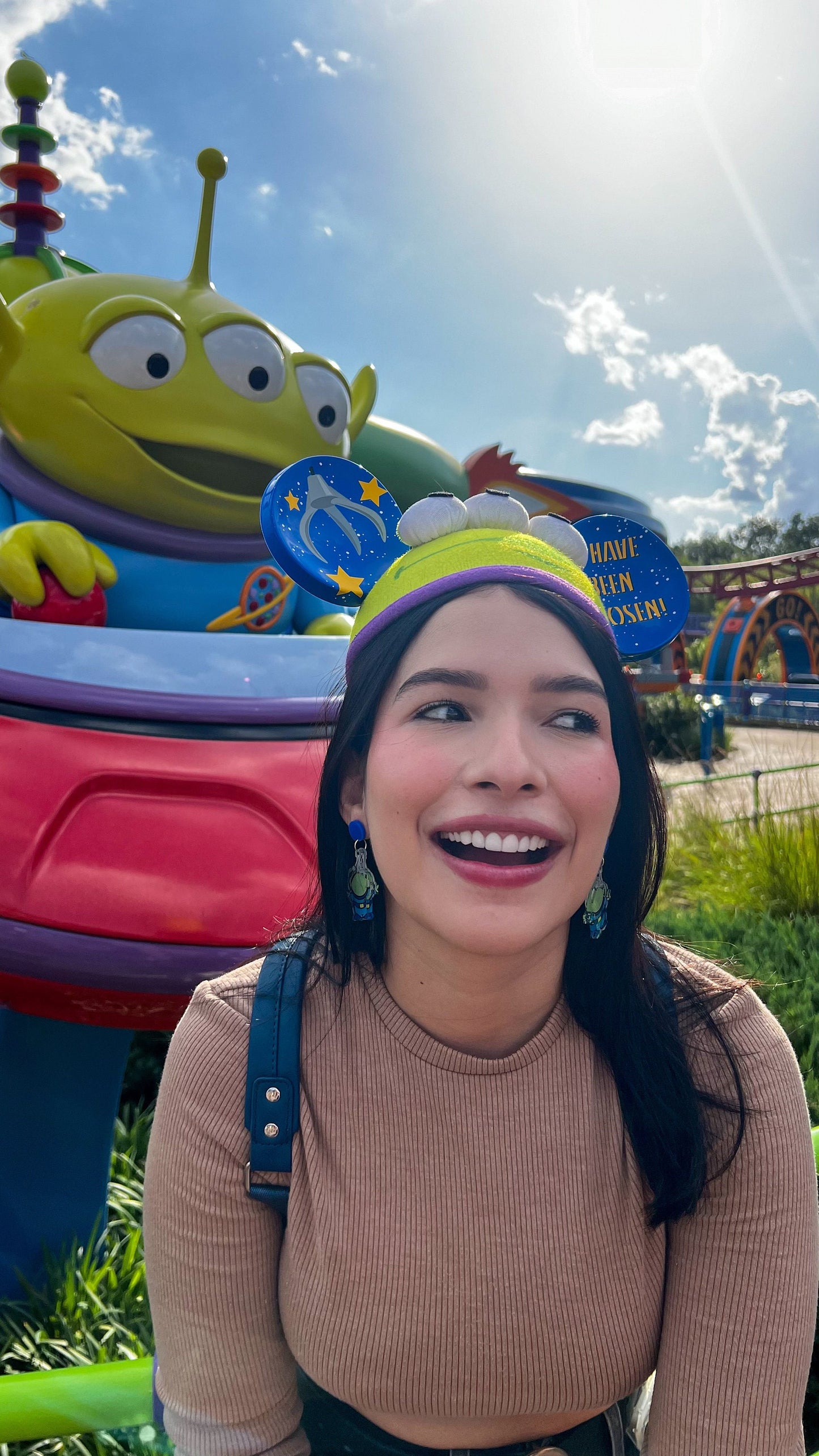 Aliens The claw earrings / Toy Story nickel free accessory