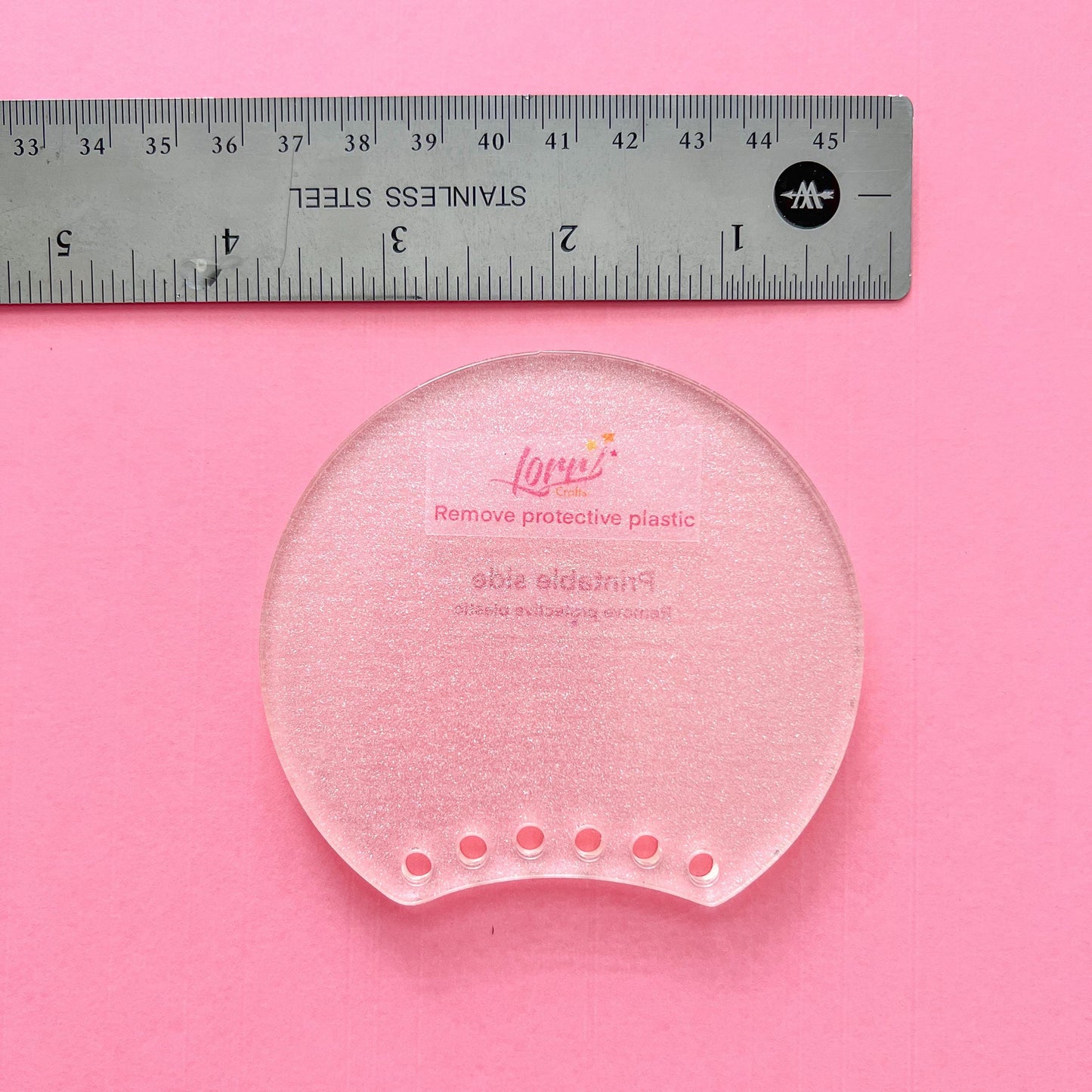 Custom sublimation Acrylic mouse ear/ design your own/ mouse ears/ personalized ears gift