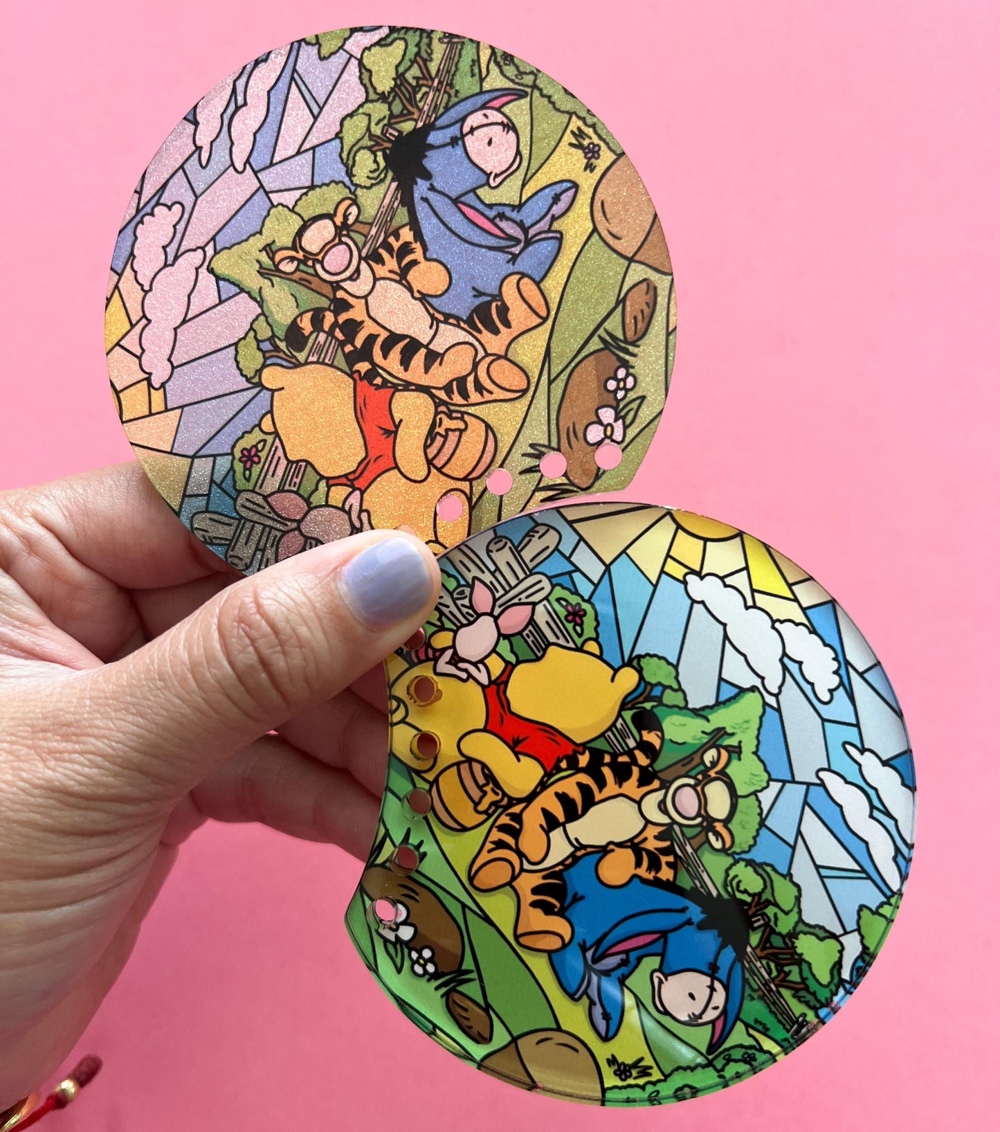 Custom sublimation Acrylic mouse ear/ design your own/ mouse ears/ personalized ears gift