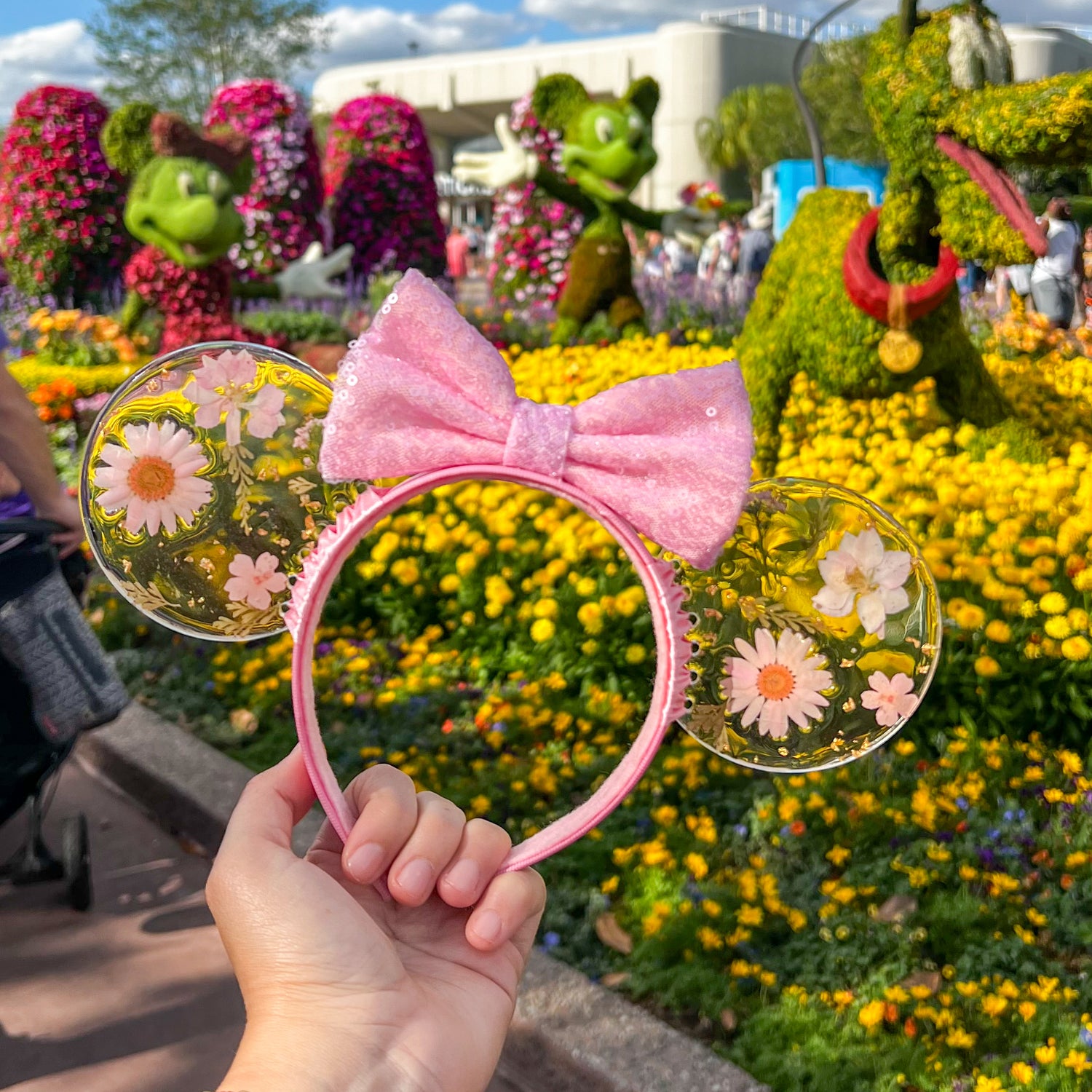 Floral ears