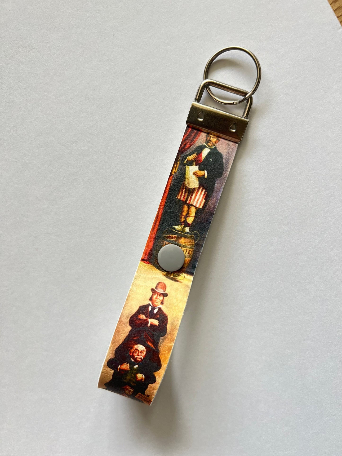 Haunted mansion inspired mouse ear holder, happy haunts key fob, backpack, purse ear saver