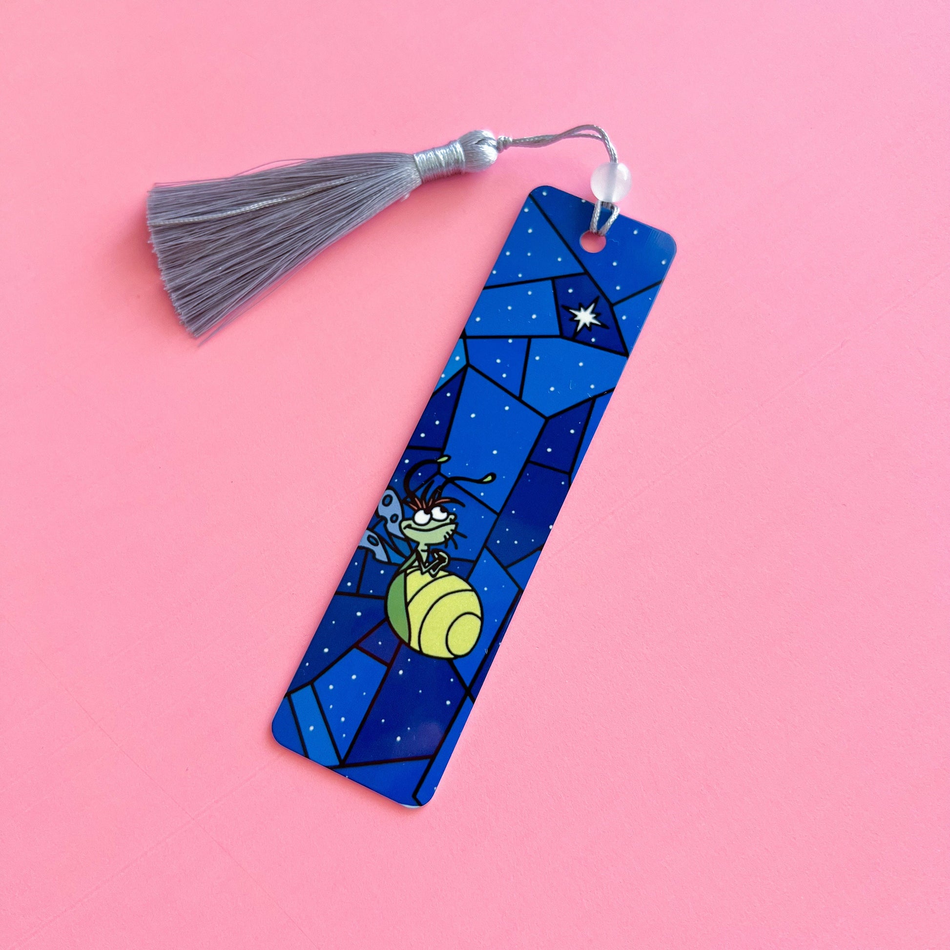Evangeline and Ray Bookmark, Princess and the Frog Stained Glass Inspired Bookmark, Handmade Disney Gift