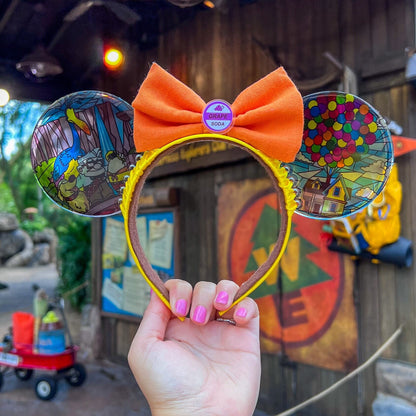 UP mouse ears/ adventure is out there/ Kevin and Russell ears / up house