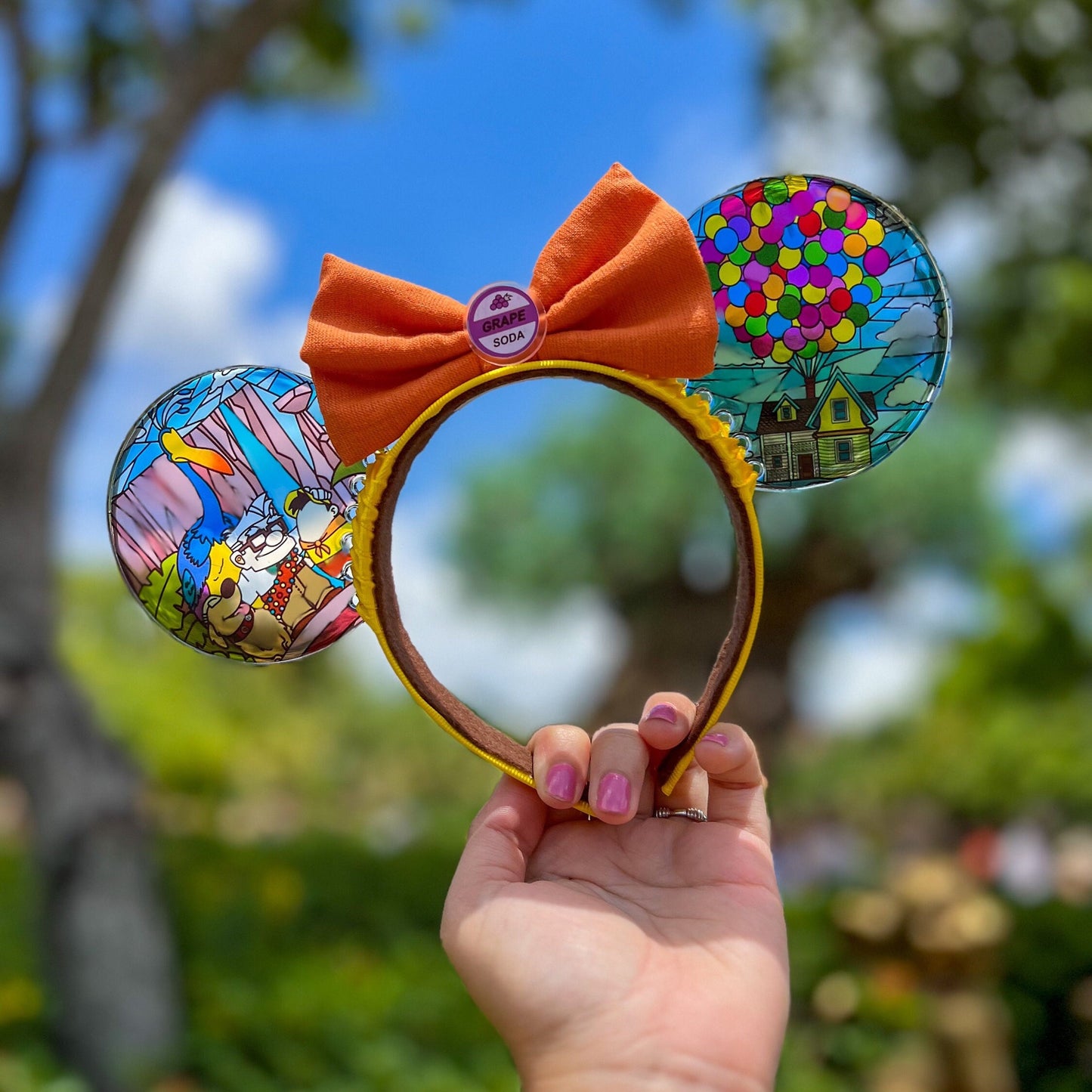 UP mouse ears/ adventure is out there/ Kevin and Russell ears / up house