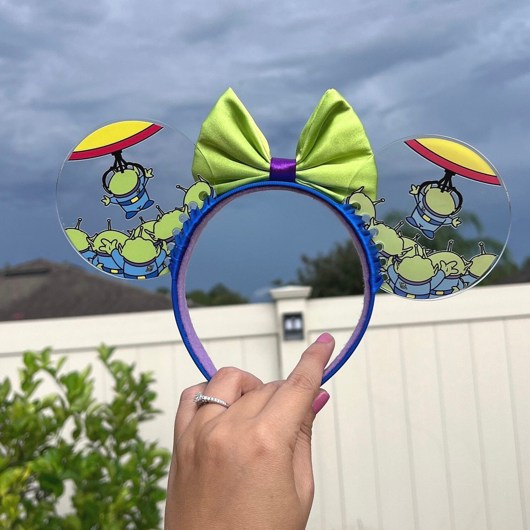 Acrylic Toy story aliens mouse ears / The claw ears