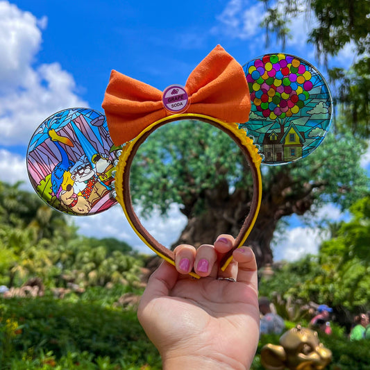 UP mouse ears/ adventure is out there/ Kevin and Russell ears / up house