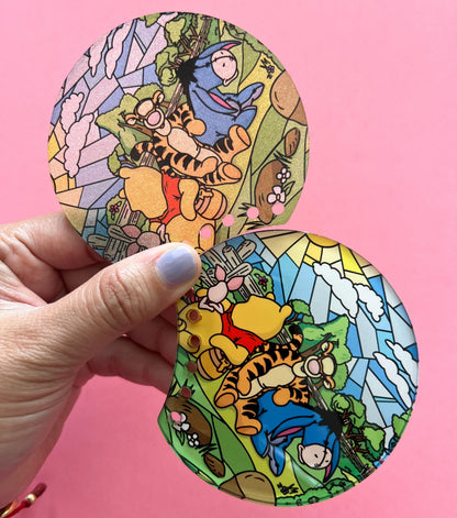 Custom sublimation Acrylic mouse ear/ design your own/ mouse ears/ personalized ears gift