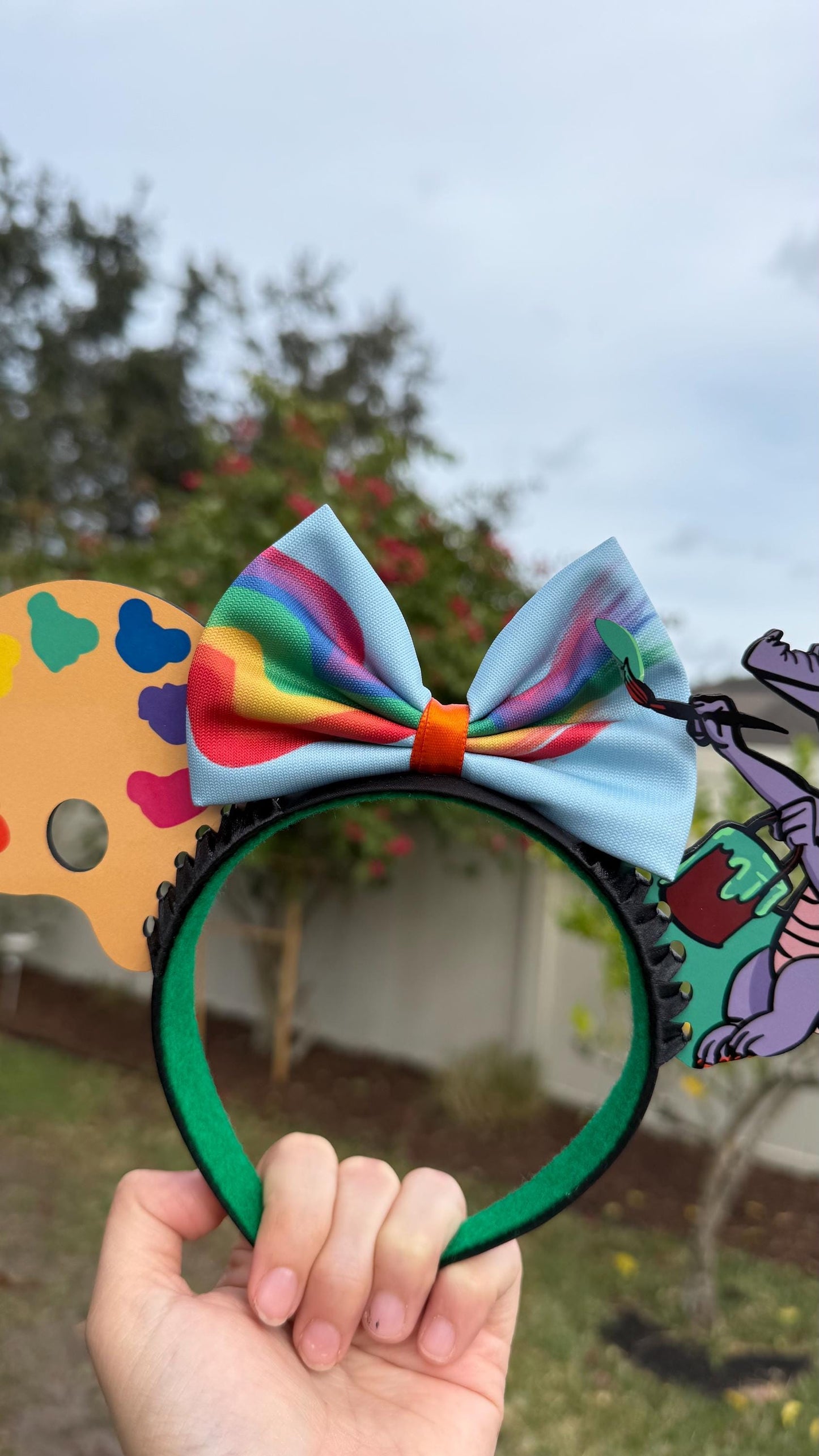 Figment ears / Festival of the arts mouse ears / Disney inspired headband