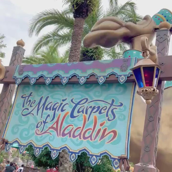 Aladdin and jasmine faux stained glass ears/ Aggrabbah ears/ magic carpet bow headband