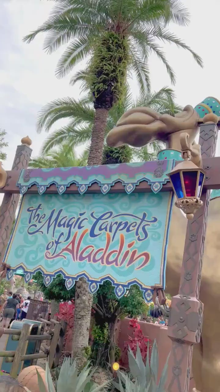 Aladdin and jasmine faux stained glass ears/ Aggrabbah ears/ magic carpet bow headband
